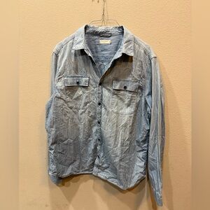 All Saints Dearne Denim Shirt